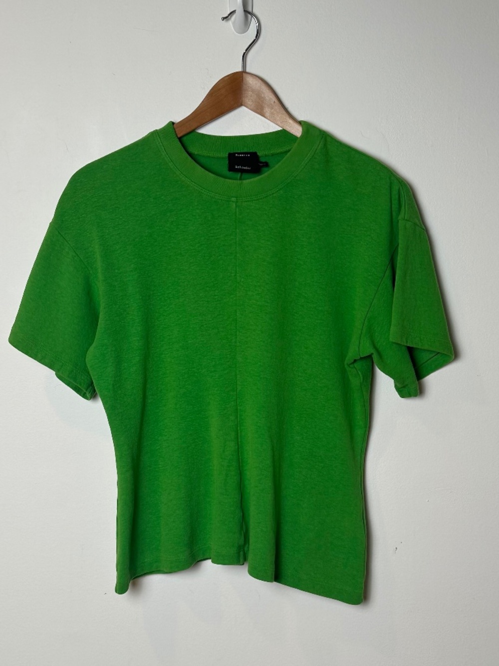 Proenza Schouler Green Short Sleeve T-Shirt